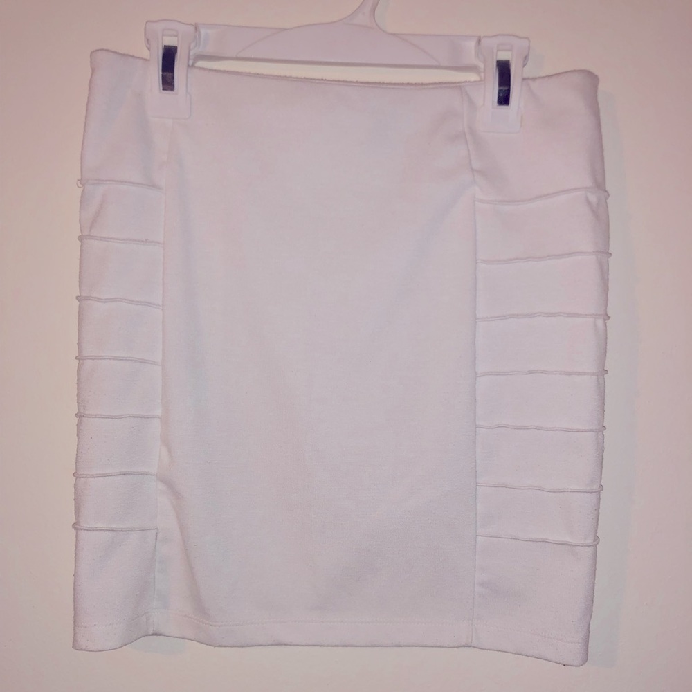 White Mini Skirt Small